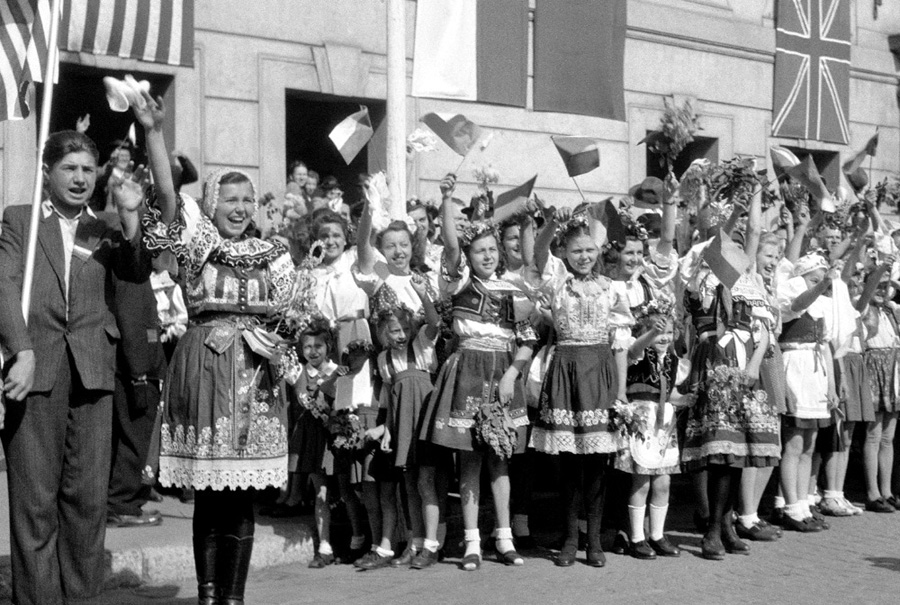 Fotografové zachytili osvobození Budějovic a Mauthausenu