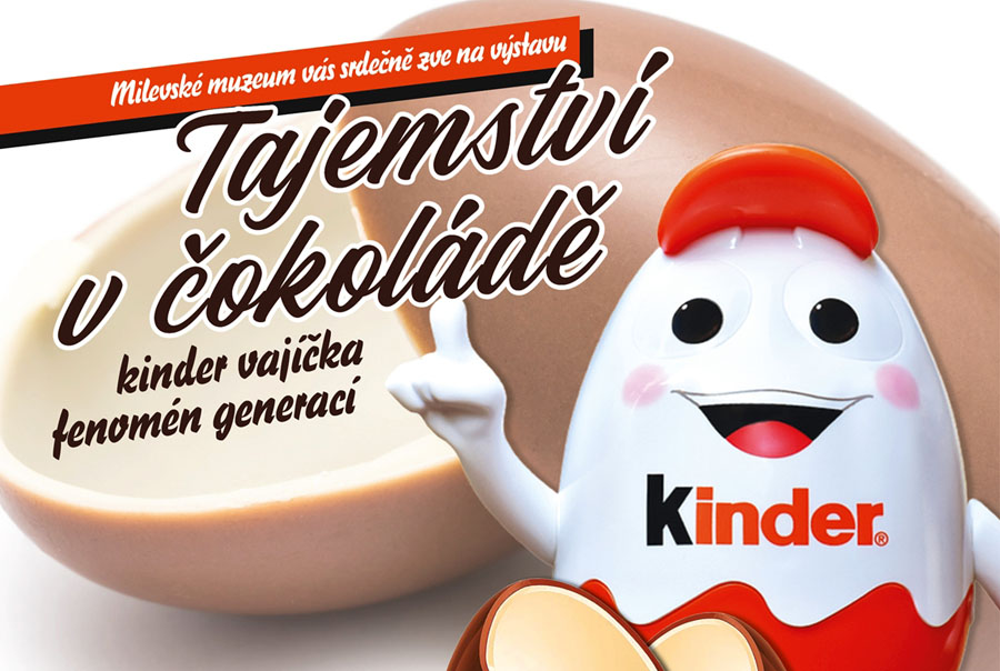 Co skrývala kinder vajíčka? Milevské muzeum odhalí Tajemství v čokoládě