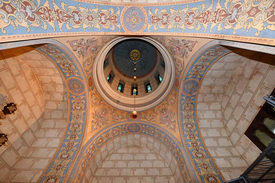 Hrobku v byzantském stylu si nechali Hardtmuthové postavit v Mladém