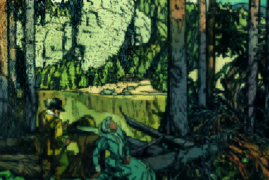 Ilustrace Stifterových knih lze vidět v hornoplánském Památníku