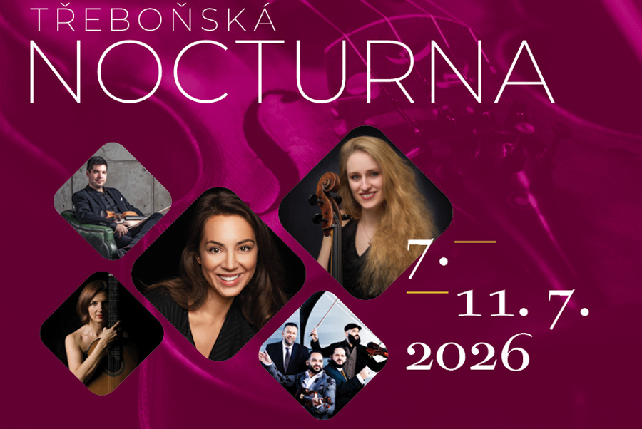 Třeboňská nocturna znovu představí domácí i zahraniční interprety